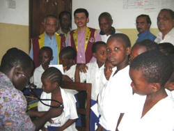 Lions Club sponsored health check up for students